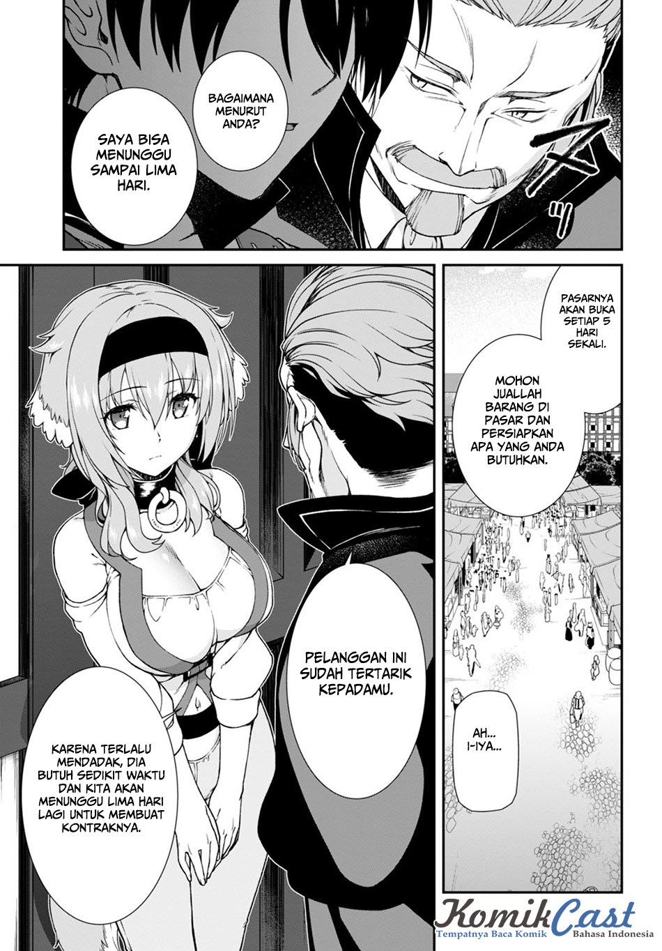 Isekai Meikyuu de Harem wo Chapter 04 Bahasa Indonesia
